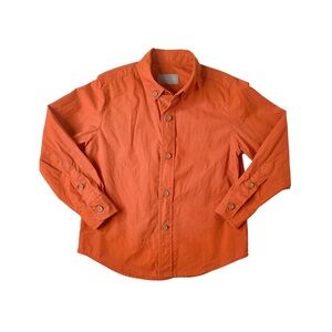 Eleanor Rose Woodland James Button Down Boys Shirt Size 4-5